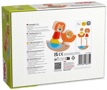 HABA Motorikspielzeug Steckspiel Löwe 2012245001