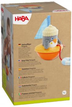HABA Babywelt Multifunktionsspielzeug Stehauffigur Pinguin 2011900001