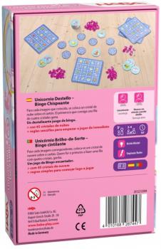HABA Mitbringspiel Partyspiel Einhorn Glitzerglück Funkel-Bingo 2012212001