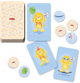 HABA Kinderspiel Wettlaufspiel Meine ersten Spiele To Go Leo Partylöwe 2012213001