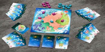 HABA Familienspiel Strategiespiel Galaxolotl - No Risk, No Stars! 2012227001