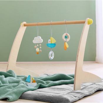 HABA Babywelt Baby-Spiel-Set Gans 5in1 mit Mobile 2012259001