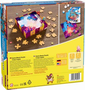 HABA Kinderspiel Aktionsspiel GAME MEETS PUZZLE Crazy Copter 2012215001