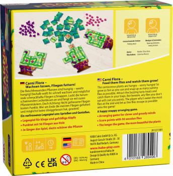 HABA Kinderspiel Wettlaufspiel Carni Flora Wachsen lassen 2012211001