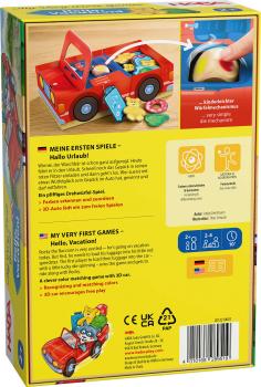 HABA Mitbringspiel Würfelspiel Meine ersten Spiele Hallo Urlaub! 2012210001