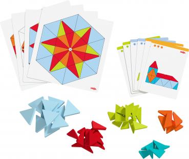 Preview: Haba Kinderspiel Geschicklichkeitsspiel Formenlegespiel Mosaik-Dreiecke 2012371001