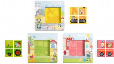 Preview: HABA Kleinkindwelt Legespiel Fahrzeuge 2012390001