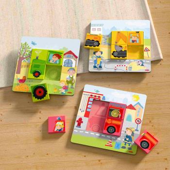 Preview: HABA Kleinkindwelt Legespiel Fahrzeuge 2012390001