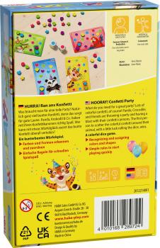 HABA Kinderspiel Lernspiel HURRA! Farben und Formen erkennen und zuordnen 2012214001