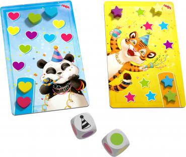 HABA Kinderspiel Lernspiel HURRA! Farben und Formen erkennen und zuordnen 2012214001