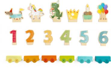 Preview: HABA Dekoration Geburtstagszug 2013222001