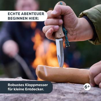 Preview: HABA Outdoor Werkzeug Terra Kids Kindertaschenmesser Survive with knife 2013645001