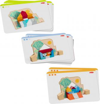 Preview: HABA Kleinkindwelt Stapel- und Legespiel Bauspaß 2012382001