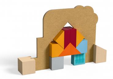 HABA Kleinkindwelt Stapel- und Legespiel Bauspaß 2012382001