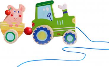 HABA Kleinkindwelt Rollspielzeug Ziehfigur Traktor 2012264001