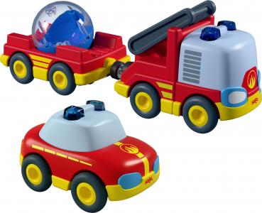 Preview: HABA Kugelbahn Cars Feuerwehr-Set 2013816001