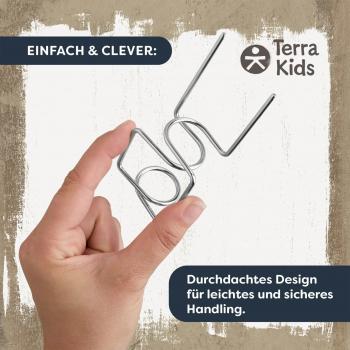 HABA Outdoor Werkzeug Terra Kids Grillspieß-Aufsatz für Kinder Survival dinner! 2013841001