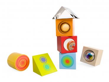 Preview: HABA Kleinkindwelt Entdeckerbausteine Optik 2013397001