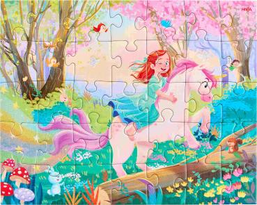 Preview: 24, 35, 48 Teile HABA Kinder Puzzle Zauberträume 2013401001