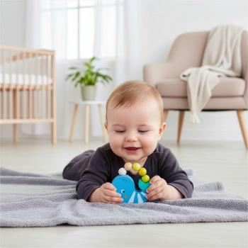 Preview: HABA Babywelt Rasselgreifling Wal 2013799001