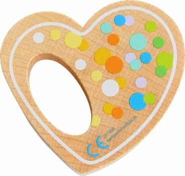 Preview: HABA Babywelt Rasselgreifling Herz 2013800001