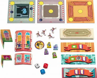 Preview: Haba Kinderspiel Geschicklichkeitsspiel Rhino Hero Super Battle 2013173001