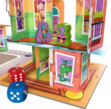 Haba Kinderspiel Geschicklichkeitsspiel Rhino Hero Super Battle 2013173001