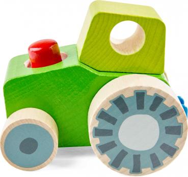 Preview: HABA Kleinkindwelt Entdeckerfahrzeug Traktor 2013391001
