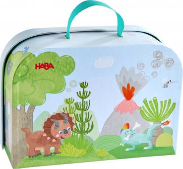 Preview: HABA Kleinkindwelt Spielwelten Spielwelt im Koffer Dinosaurier 2014170001