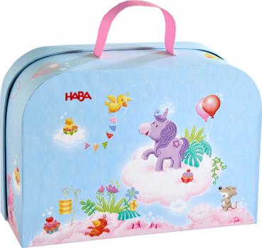 Preview: HABA Kleinkindwelt Spielwelten Spielwelt im Koffer Einhornglitzerglück 2014171001