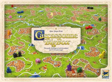 Preview: Hans im Glück Familienspiel Strategiespiel Carcassonne Big Box V3.1 HIGD0130