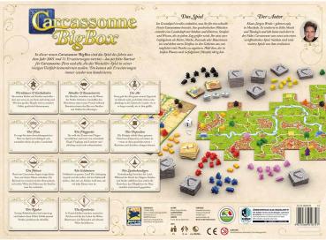 Preview: Hans im Glück Familienspiel Strategiespiel Carcassonne Big Box V3.1 HIGD0130