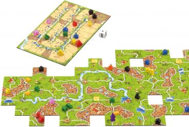 Preview: Hans im Glück Familienspiel Strategiespiel Carcassonne Big Box V3.1 HIGD0130