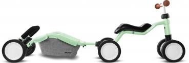 Puky Laufrad 4 Räder mit Traily WUTSCH TRAILY BUNDLE pastel green ab 18 Monaten 3036