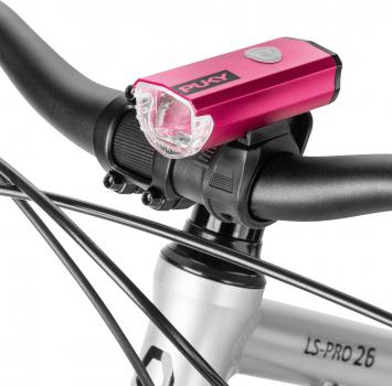 Puky Beleuchtungs-Set Laufrad, Fahrrad LUMI pink 9021