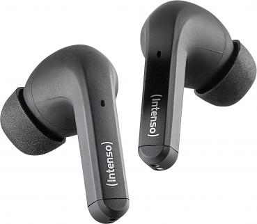 Intenso True Wireless Kopfhörer T300A Bluetooth Buds mit Akku schwarz