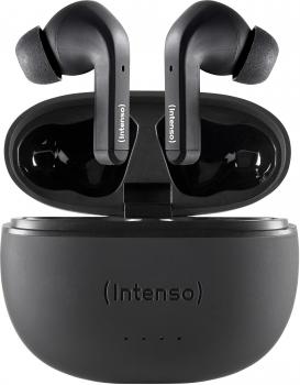 Intenso True Wireless Kopfhörer T300A Bluetooth Buds mit Akku schwarz