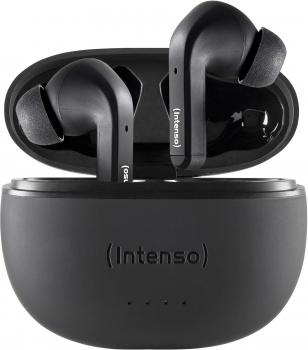 Intenso True Wireless Kopfhörer T300A Bluetooth Buds mit Akku schwarz