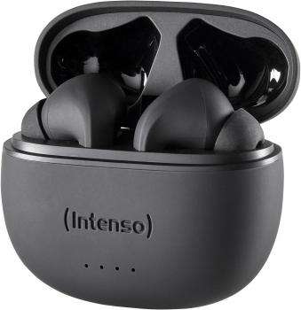 Intenso True Wireless Kopfhörer T300A Bluetooth Buds mit Akku schwarz
