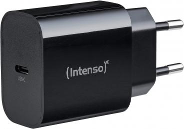 Intenso Ladegerät Power Adapter 20 Watt W20C 1x USB-C für 1 Gerät schwarz