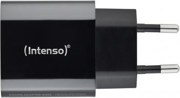 Intenso Ladegerät Power Adapter 20 Watt W20C 1x USB-C für 1 Gerät schwarz