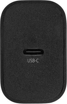 Intenso Ladegerät Power Adapter 20 Watt W20C 1x USB-C für 1 Gerät schwarz