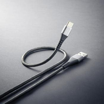 Intenso USB Kabel A315C Typ A - TYP C Nylon 1,5m max. 60W schwarz