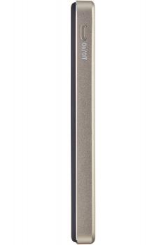 Intenso Powerbank MW5000 magnetische Fixierung MagSafe kompatibel PD 3.0 5000 mAh USB C champagner