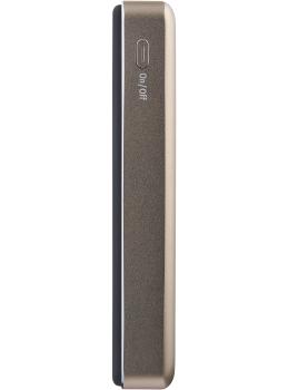Intenso Powerbank MW10000 magnetische Fixierung MagSafe kompatibel PD 3.0 10000 mAh USB C champagner