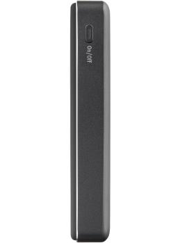 Intenso Powerbank MW10000 magnetische Fixierung MagSafe kompatibel PD 3.0 10000 mAh USB Typ C grau