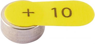 80 Intenso Energy Ultra Hearing Aid Typ 10 Zink-Luft Hörgerätebatterien im 8er Blister