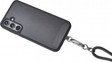 Intenso Cell Phone Charging Lanyard Handykette als Ladekabel Datenkabel 2 x USB-C bis 1,65m schwarz
