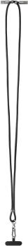 Intenso Cell Phone Charging Lanyard Handykette als Ladekabel Datenkabel 2 x USB-C bis 1,65m schwarz