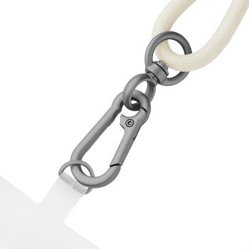 Intenso Cell Phone Charging Lanyard Handykette als Ladekabel Datenkabel 2 x USB-C bis 1,65m beige